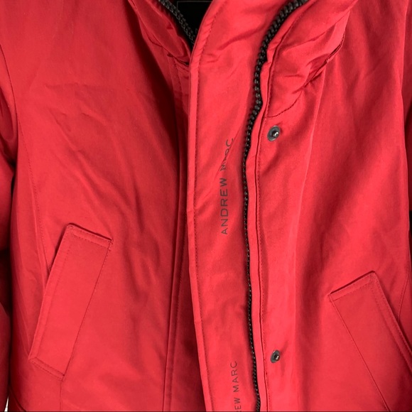 ❄️Andrew Marc Super Warm Red Coat - Picture 8 of 9